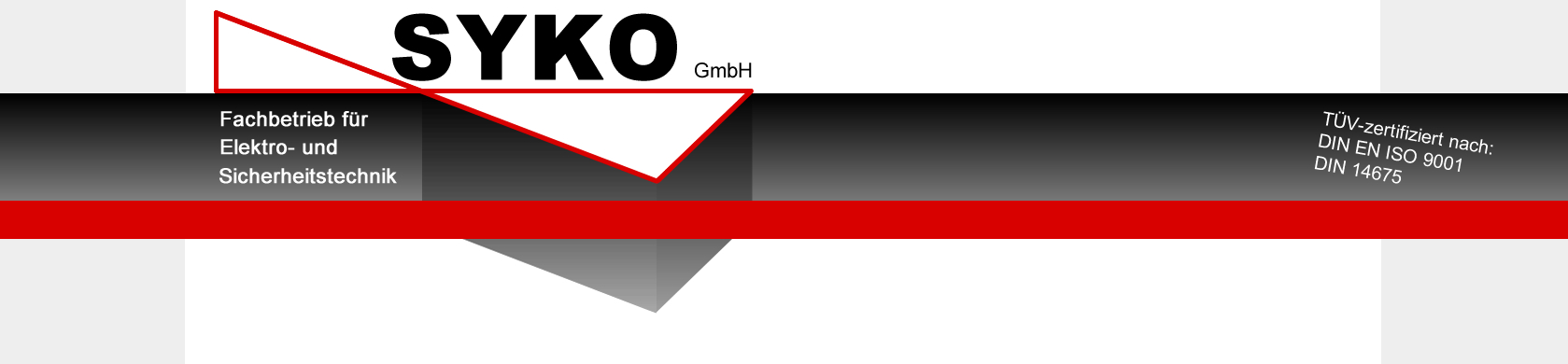 SYKO GmbH - Fachbetrieb für Elektro- und Sicherheitstechnik